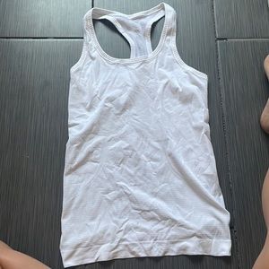 White Swiftly Tech Racerback Tank top
